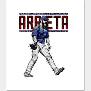 Jake Arrieta Chicago C Sketch Posters and Art